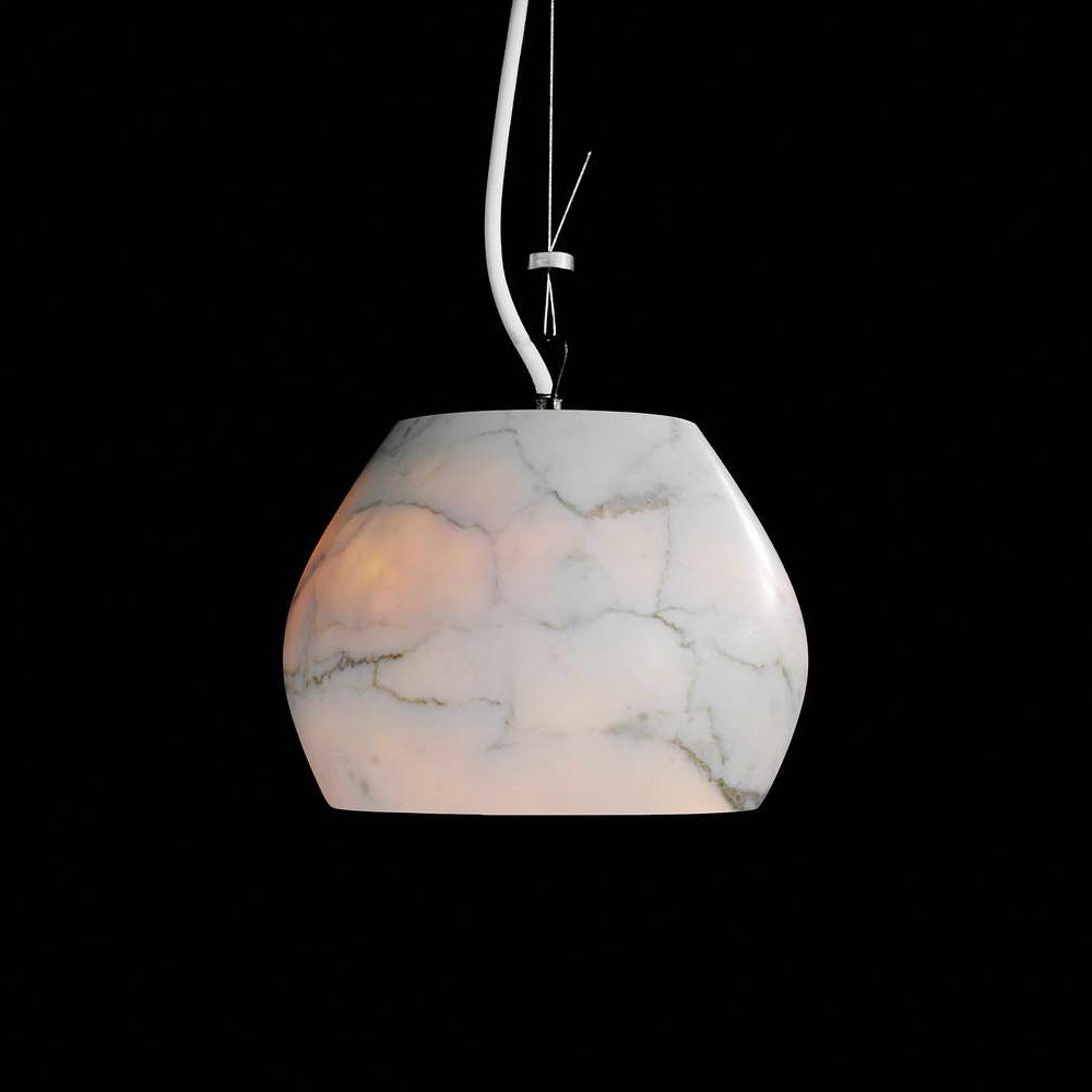 CHARLOTTE - lampada in marmo a sospensione