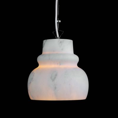 Wentworth - lampada in marmo a sospensione
