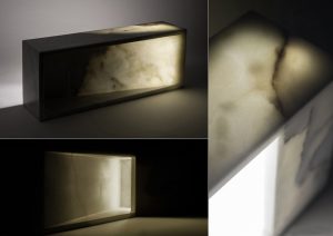 marmo trasparente - marmo retro illuminato